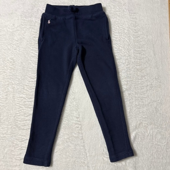 Polo Ralph Lauren Other - Polo Ralph Lauren Jogger Pants‎ Kids 4T Navy Blue Pink Pony Logo Sweatpants